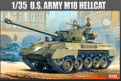 1/35 Американская САУ M18 Hellcat _Academy_ 13255_