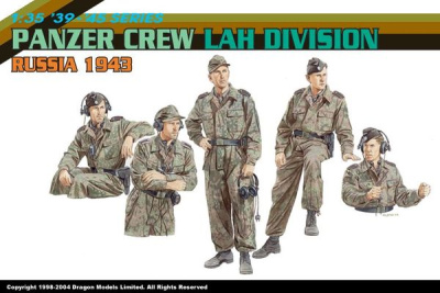 1/35 Танкисты дивизии _LAH__ Россия_ 1943г_ _Dragon_ 6214_
