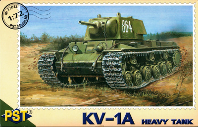 1/72 Тяжелый танк КВ-1А _PST_ 72013_