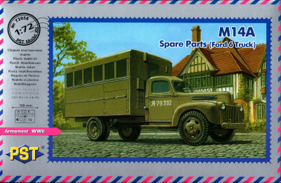 1/72 Полевой склад запасных частей M14A _PST_ 72058_