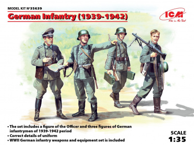 1/35 Немецкая пехота (1939-1942гг.) (ICM, 35639)