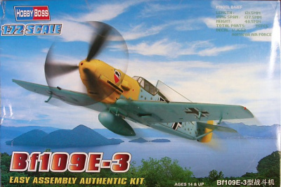 1/72 Самолет Bf109E-3 _80253_