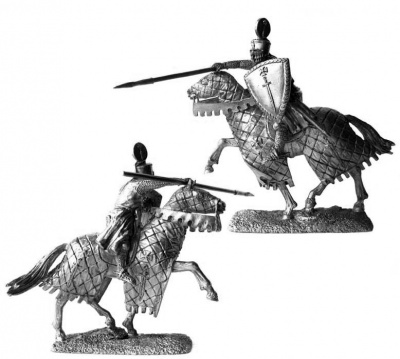 Рыцарь Ордена меченосцев, 13 век (Солдатики Публия, 506)