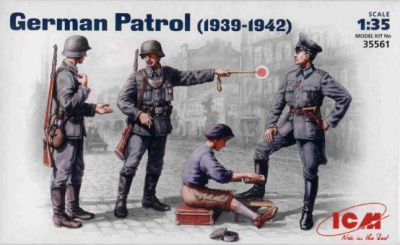1/35 Немецкий патруль (1939-1942) (35561)
