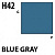 Краска акриловая Mr.Hobby Blue Gray (сине-серый), глянцевая, 10 мл (H42)