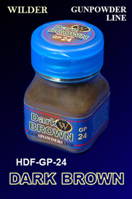 Пигмент Wilder, темно-коричневый, 50 мл (HDF-GP-24)