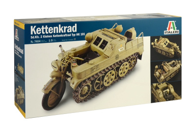 1/9 Вездеход Sd_Kfz_ 2 KETTENKRAD _Italeri_ 7404_