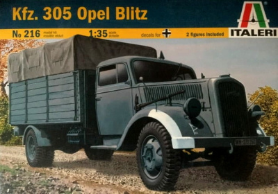1/35 Автомобиль Kfz_305 Opel Blitz _Italeri_ 0216_