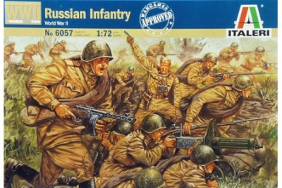 1/72 Русская пехота_ 2МВ _Italeri_ 6057_