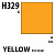 Краска акриловая Mr.Hobby Yellow FS13538 (желтый), глянцевая, 10 мл (H329)