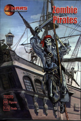 1/72 Пираты-зомби _MARS_ 72070_