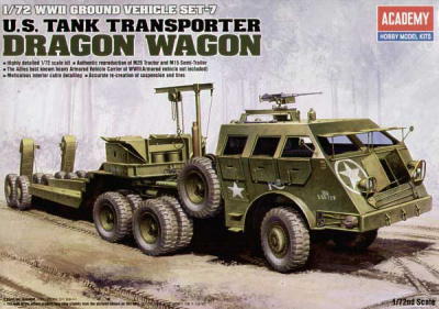 1/72 Амер_ транспортер М26 _Драгон вагон_ _Academy_ 13409_