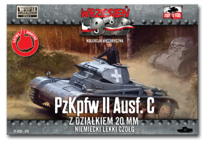 1/72 Нем_ танк Pz_Kpfw II Ausf_ C _FTF_ 010_