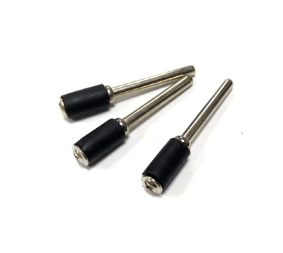 Держатель насадок для нажд_ дисков_ цилиндрич__ d 6_3 мм_ h 13 мм_  3 шт_/уп__ блистер _JAS_ 2916_