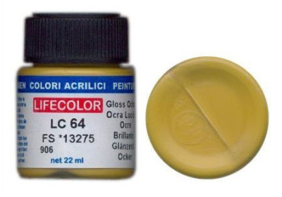 Краска Gloss Ochre _глянцевая охра__ 22мл _LC64_
