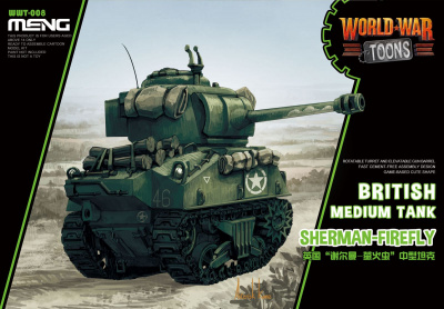 British Medium Tank Sherman-Firefly (MENG, WWT-008)