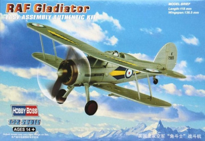 1/72 Самолет RAF Gladiator _80289_