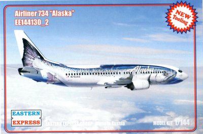 1/144 Авиалайнер 737-400  Alaska Рыба _EE_ 144130_2_