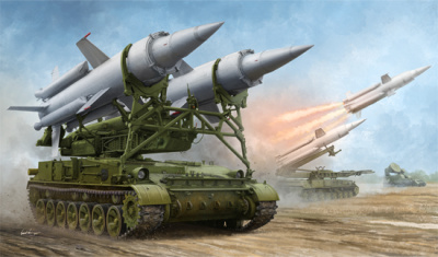 1/35 Российский зенитно-ракетный комплекс 2К11А _Круг-А_ _Trumpeter_ 09523_