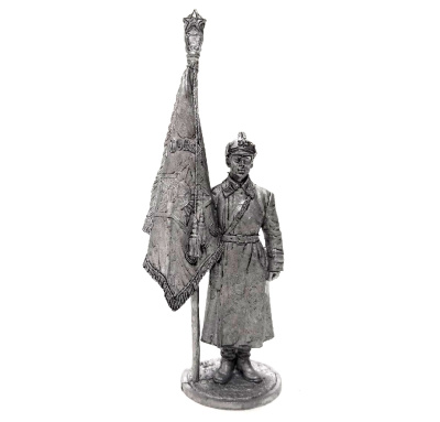 Старший сержант РККА со знаменем_ 1941 г_ СССР _EkCastings_ ww2-46_