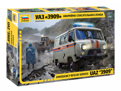 УАЗ 3909 Аварийно-спасательная служба _Звезда_ 43002_