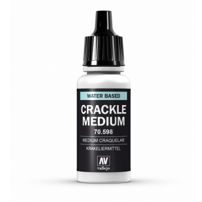 Жидкость Vallejo Crackle Medium_ для растрескивания краски_ 17мл _Vallejo_ 70598_