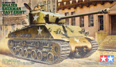 1/35 Американский сред_танк M4A3E8 Sherman _Easy Eight_ _Tamiya_ 35346_
