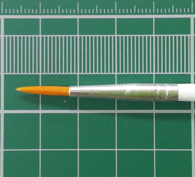 Кисть из синтетического волоса_ круглая _ 3 _3608_