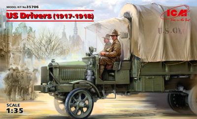 1/35 Фигуры Водители США _1917-1918_ _ICM_ 35706_