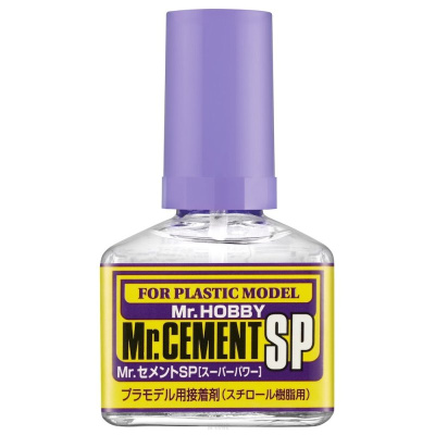 Клей Mr_Hobby_ SP _срехтекучий_ быстросохнущий__ 40 мл_ _MC131_