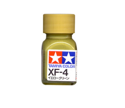 XF-04 Эмаль Yellow Green _желто-зеленая__ матовая_ 10мл _Tamiya_ 80304_