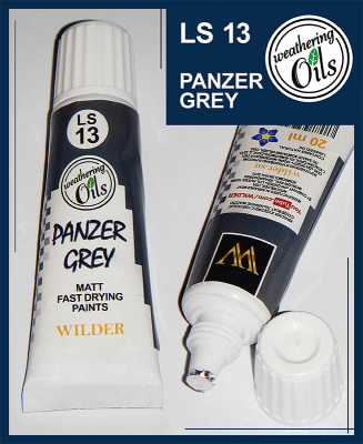 Масляная краска Wilder (матовая), Panzer Grey, 20 мл (LS13)