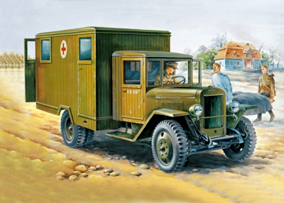 1/35 Санитарный автомобиль ЗиС-44 _35152_