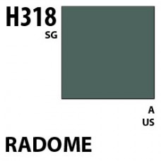 Краска акриловая Mr.Hobby Radome (цвет обтекателя), полуглянцевая, 10 мл (H318) - МурманХобби